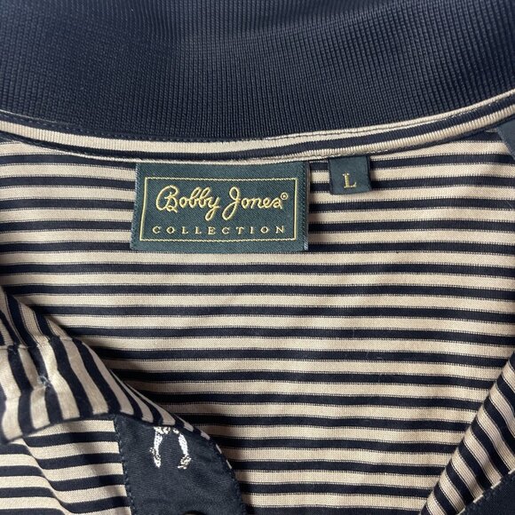 Bobby Jones Polo Shirt Mens Large Short Sleeve Golf Made in Italy - Picture 7 of 13